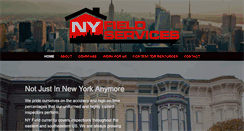 Desktop Screenshot of nyfieldservices.com